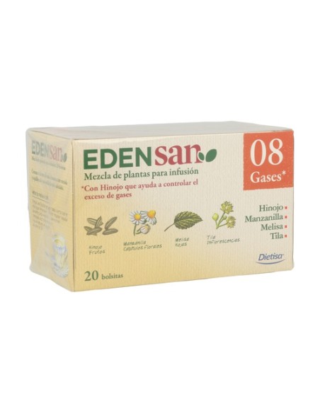 Edensan 08 Beb Eupeptica Infantil Infusiones 20 bolsitas infusoras Dietisa