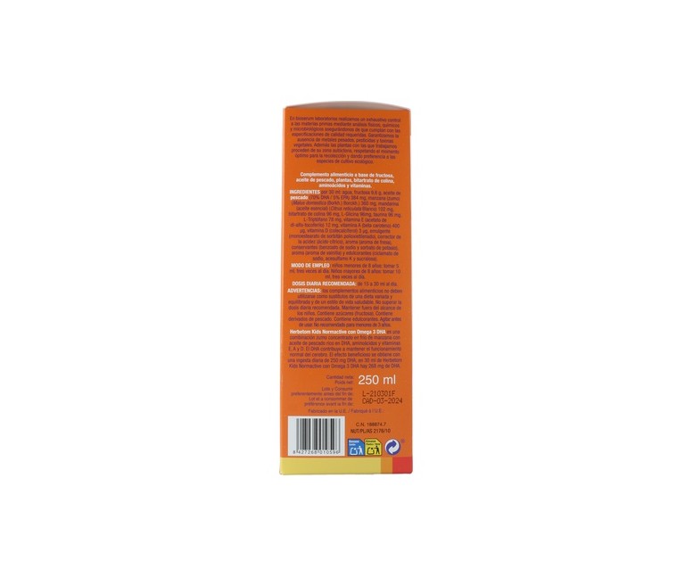 Herbetom Kids Normactive 250 ml Bioserum
