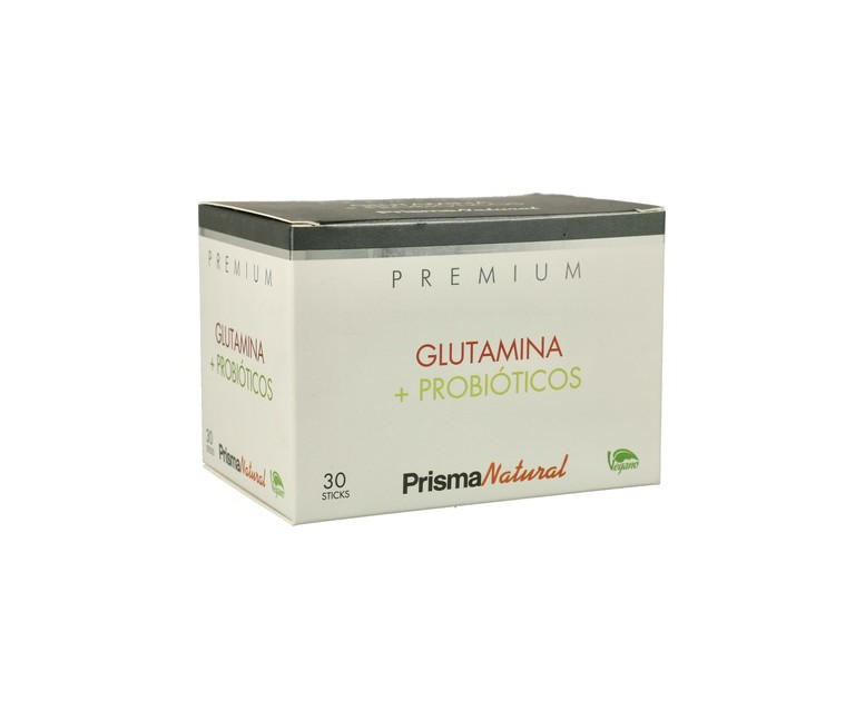 Glutamina y Probiótico 30 unidades Prisma Natural
