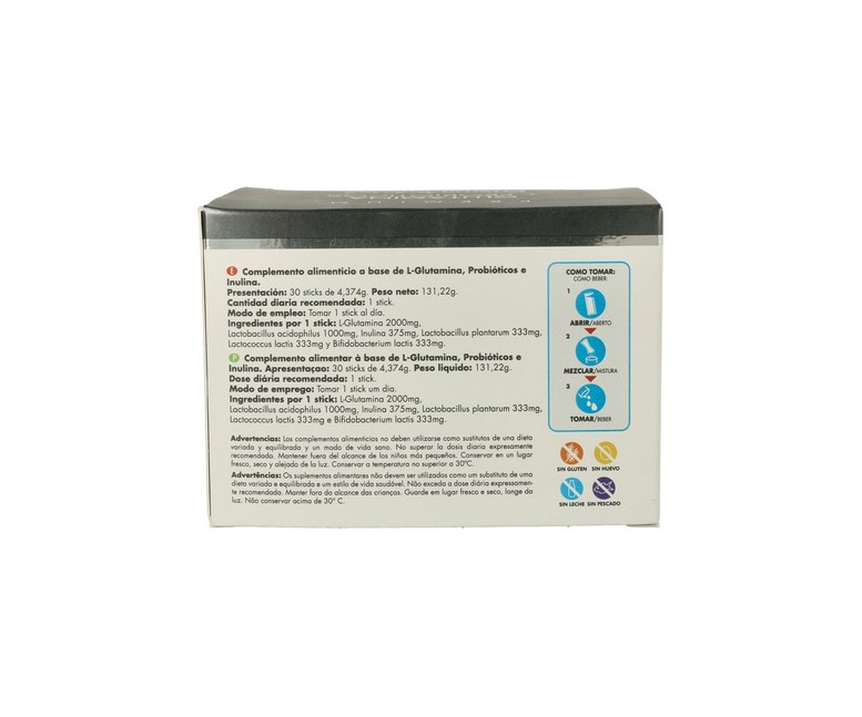 Glutamina y Probiótico 30 unidades Prisma Natural