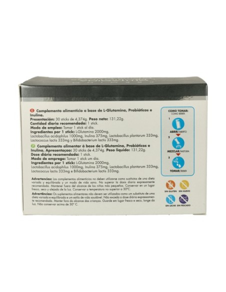 Glutamina y Probiótico 30 unidades Prisma Natural