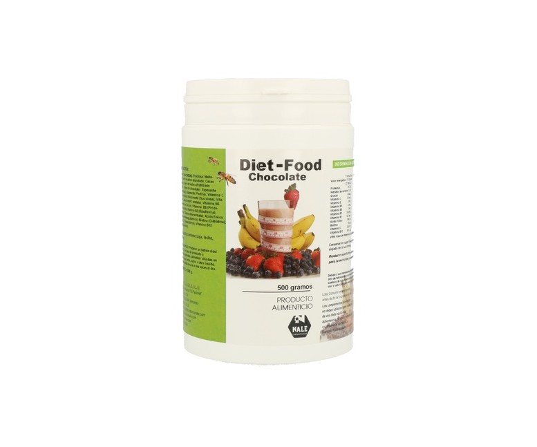 Diet Food Batido (Sabor Chocolate) 500 g (Chocolate) Nale