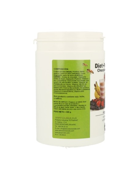 Diet Food Batido (Sabor Chocolate) 500 g (Chocolate) Nale