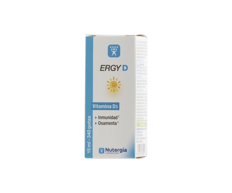 Ergy D vitamina D3 15 ml Nutergia