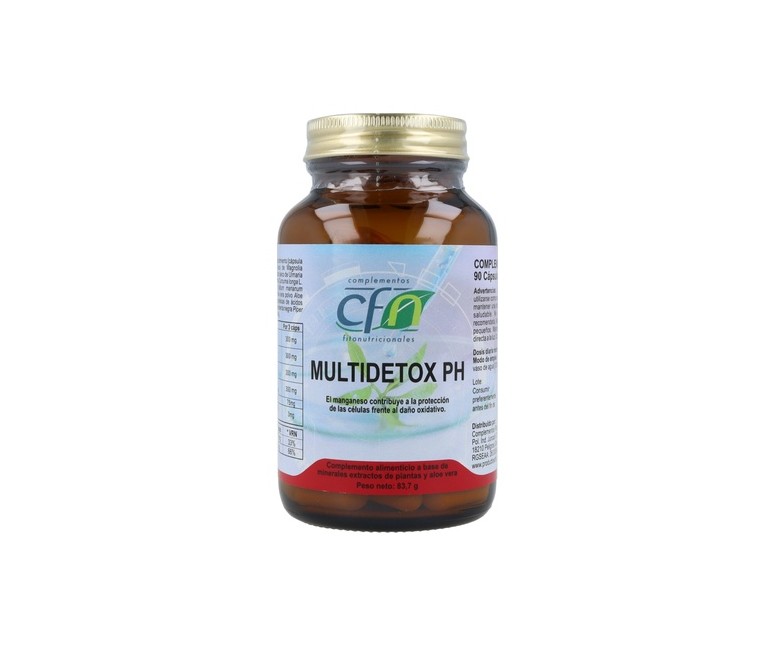 Multidetox Ph 90 cápsulas Cfn