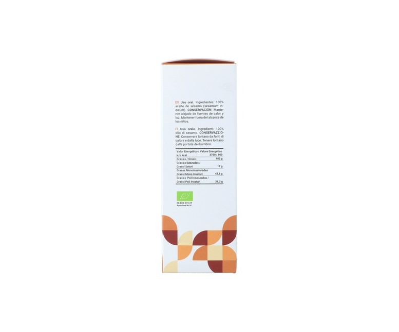Sésamo Virgen Bio Aceite Vegetal 100 ml Terpenic