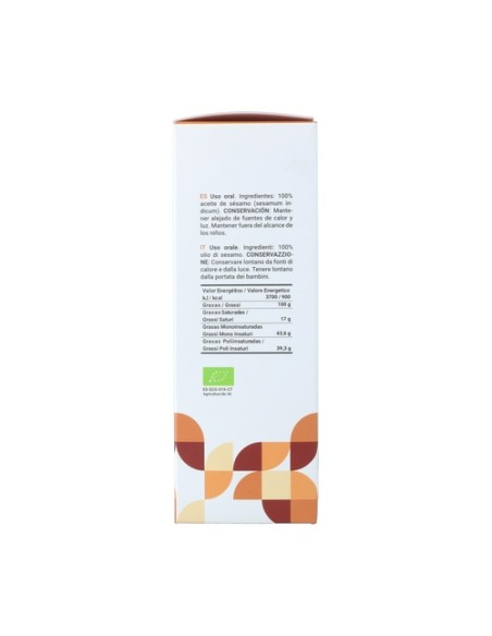 Sésamo Virgen Bio Aceite Vegetal 100 ml Terpenic