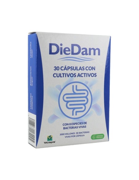 Diedam Lactobacilus 30 cápsulas DieDam