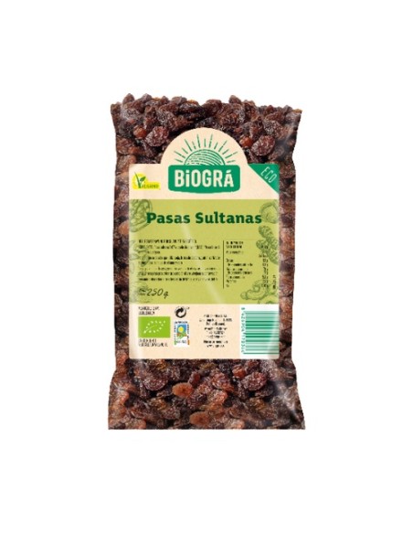Pasas Sultanas Bio 250 g Biográ