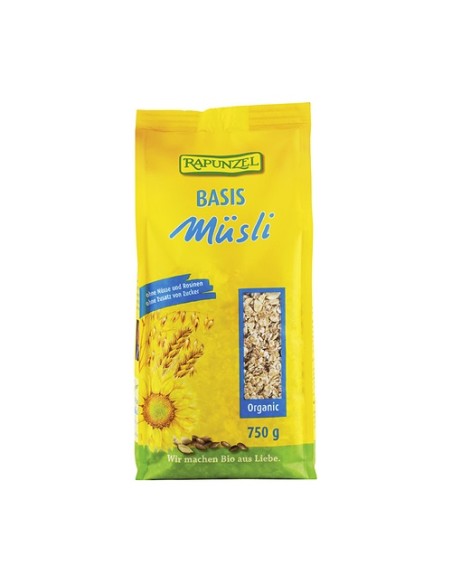 Muesli base 750 g Rapunzel