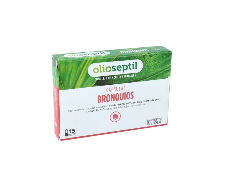 Olioseptil Bronquios 15 cápsulas vegetales Olioseptil