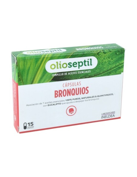 Olioseptil Bronquios 15 cápsulas vegetales Olioseptil