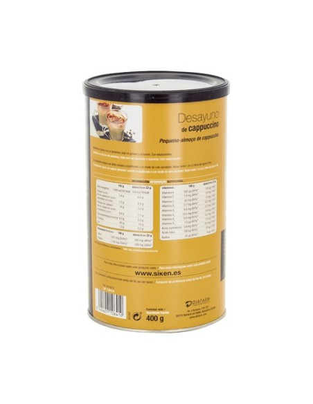 Desayuno Capuccino 400 g Siken