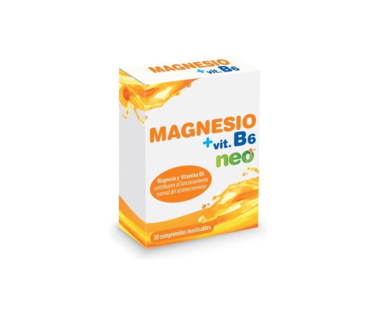 Magnesio y Vitamina B6 30 comprimidos Neo