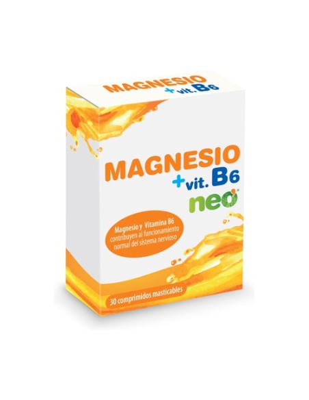 Magnesio y Vitamina B6 30 comprimidos Neo