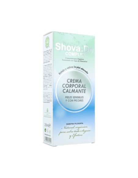 Crema Corporal Calmante con Tila y Pasiflora 250 ml Shovade