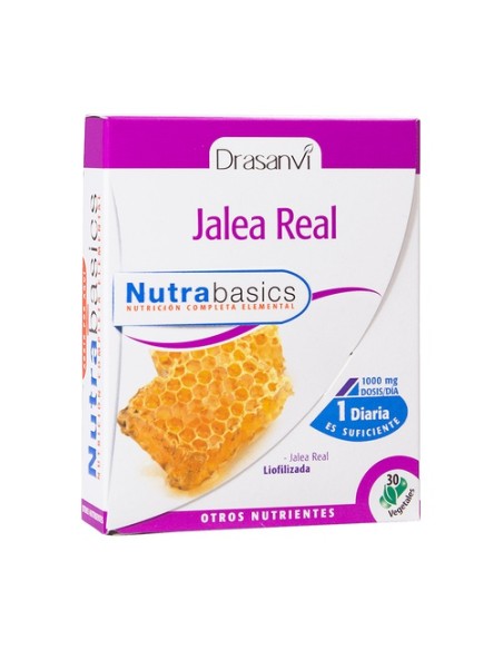 Jalea real nutrabasics 30 cápsulas Drasanvi