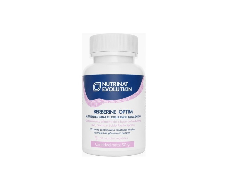 Berberine Optim berberina 60 cápsulas vegetales Nutrinat Evolution