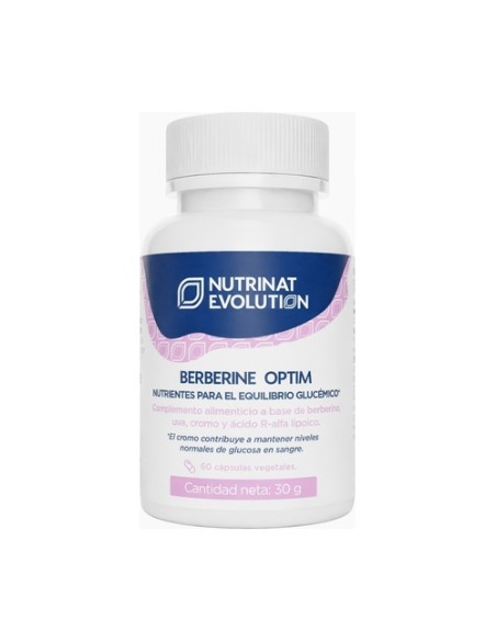 Berberine Optim berberina 60 cápsulas vegetales Nutrinat Evolution