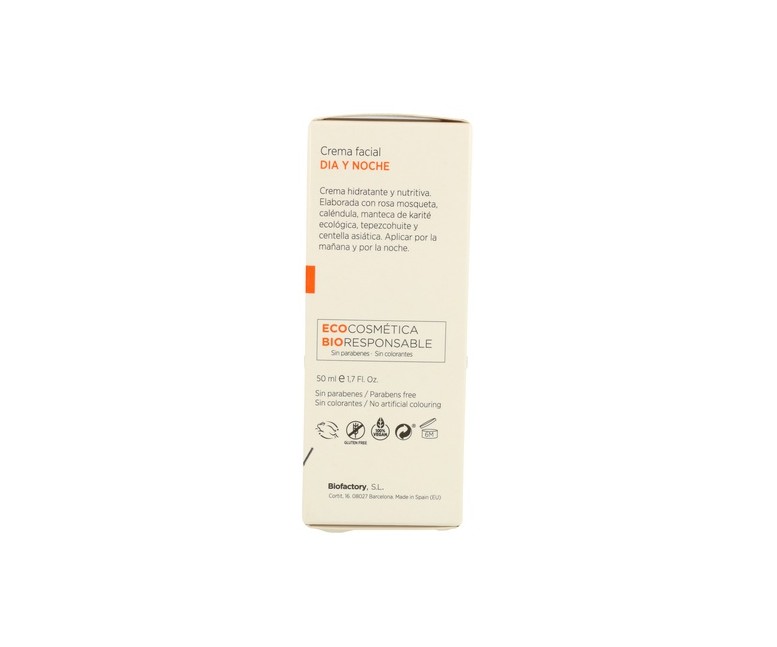 Crema Dia y Noche Caléndula y Rosa Mosqueta 50 ml (Rosa de mosqueta) Mon Deconatur