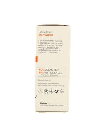 Crema Dia y Noche Caléndula y Rosa Mosqueta 50 ml (Rosa de mosqueta) Mon Deconatur
