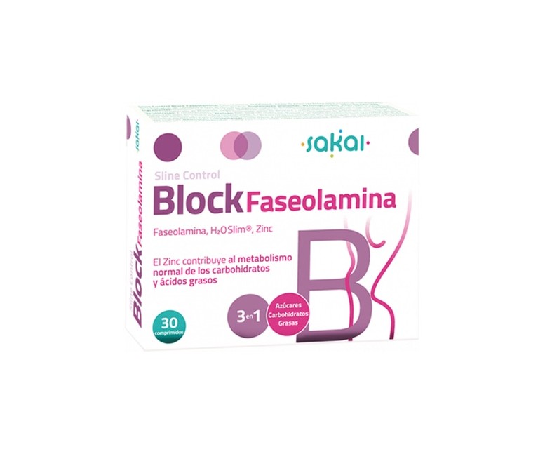 Block faseolamina 30 comprimidos Sakai