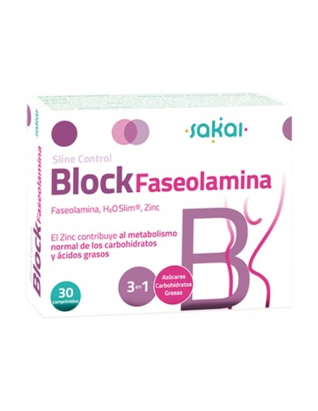 Block faseolamina 30 comprimidos Sakai