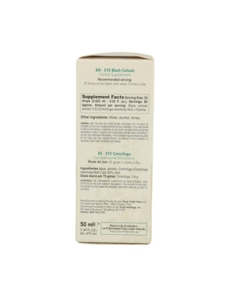 SYS Cimicifuga 50 ml Forza Vitale