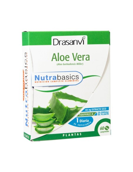Aloe vera nutrabasics 60 comprimidos Drasanvi