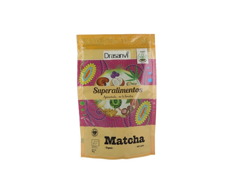 Superalimentos matcha ceremonial doypack 70 g de polvo (Matcha) Drasanvi