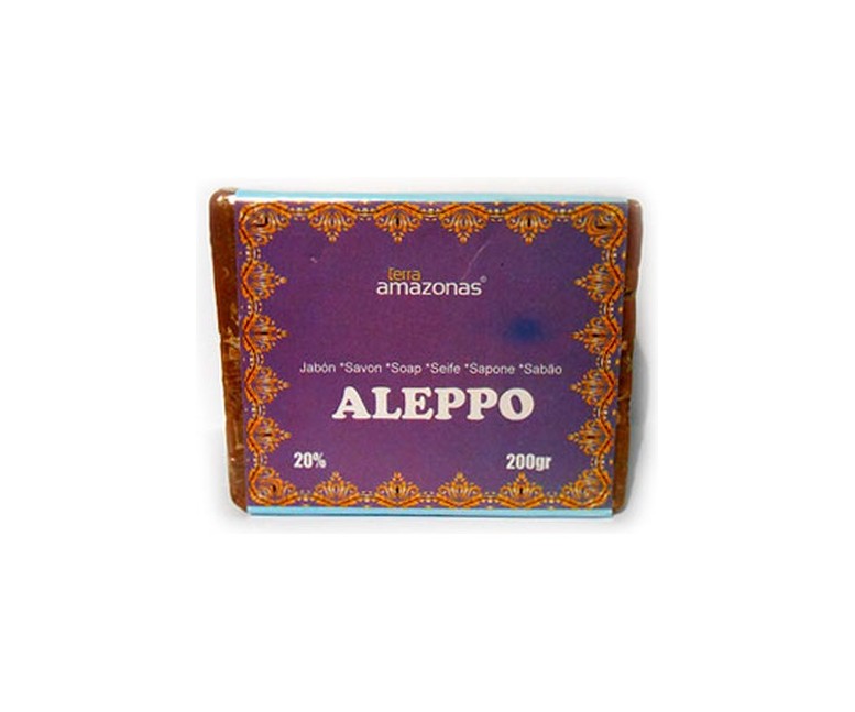 Jabon de ALEPO 20% ac. Laure 200 g Terra Amazonas