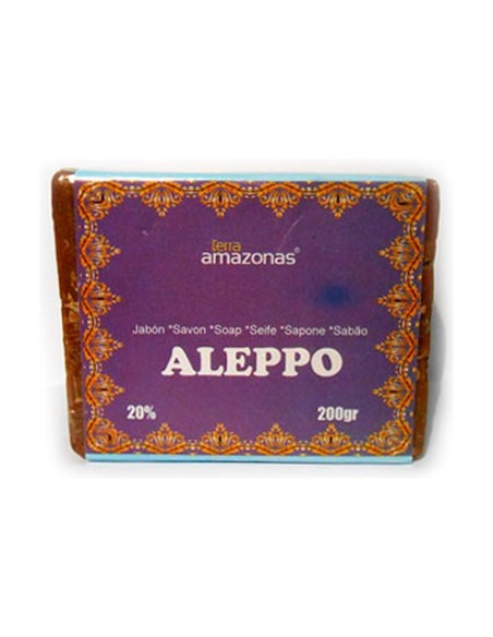 Jabon de ALEPO 20% ac. Laure 200 g Terra Amazonas