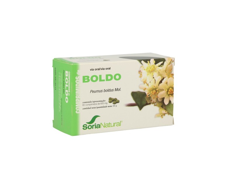 Boldo 60 comprimidos Soria Natural