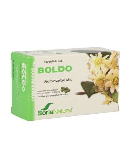 Boldo 60 comprimidos Soria Natural
