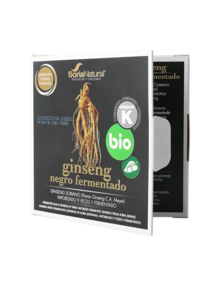 Ginseng Negro 24 cápsulas Soria Natural