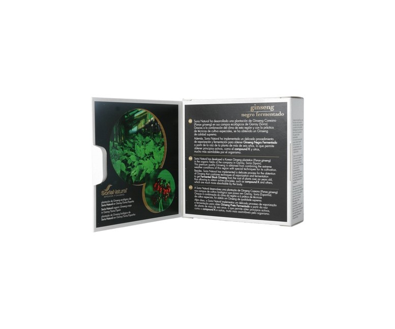 Ginseng Negro 24 cápsulas Soria Natural