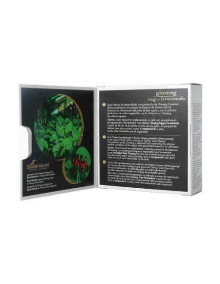 Ginseng Negro 24 cápsulas Soria Natural