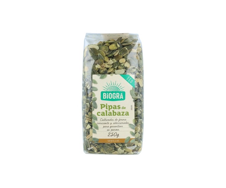 Semillas Pipas de Calabaza Bio 250 g Biográ