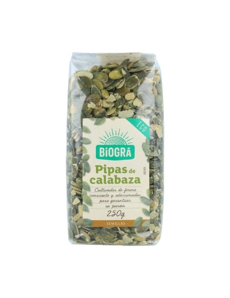 Semillas Pipas de Calabaza Bio 250 g Biográ