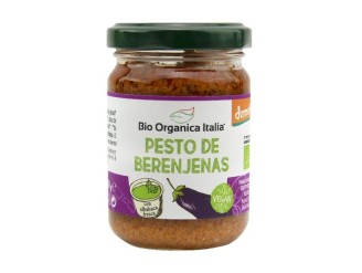 Pesto berenjenas vegano