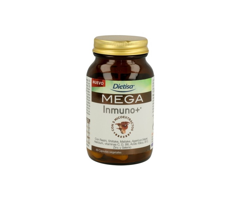 Mega Inmuno 60 cápsulas vegetales Dietisa