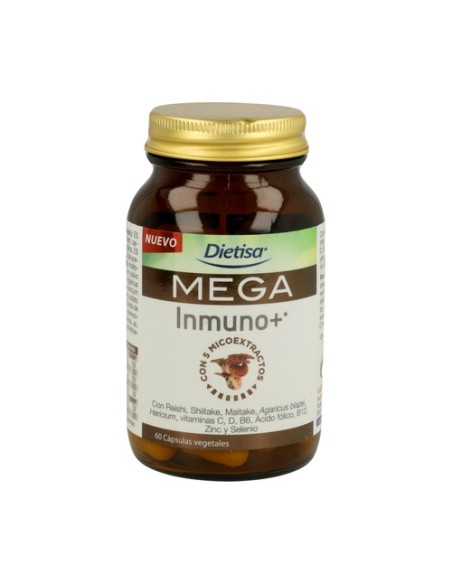 Mega Inmuno 60 cápsulas vegetales Dietisa