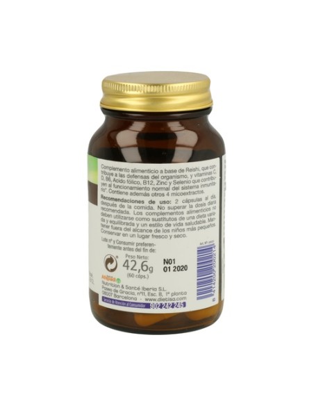 Mega Inmuno 60 cápsulas vegetales Dietisa