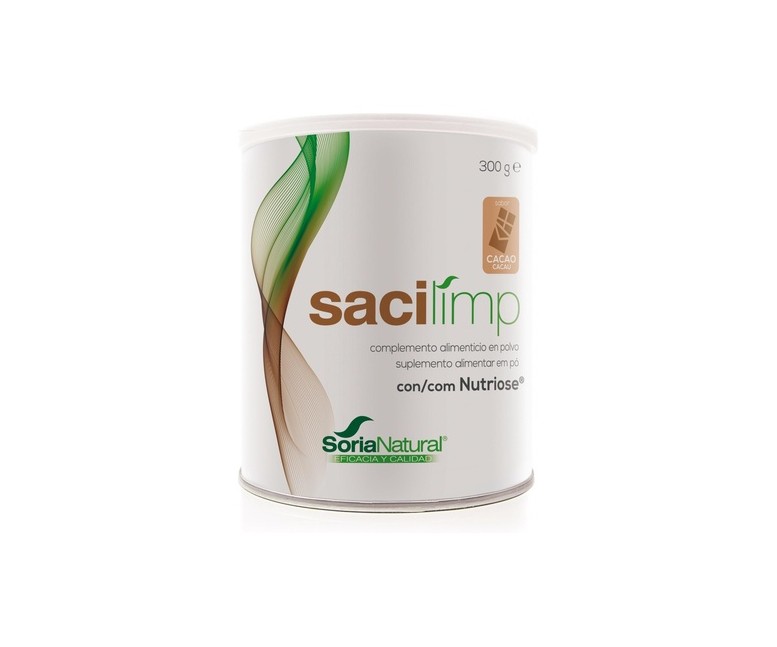 Sacilimp sabor cacao 300 g de polvo Soria Natural
