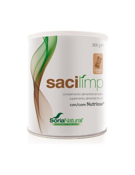 Sacilimp sabor cacao 300 g de polvo Soria Natural