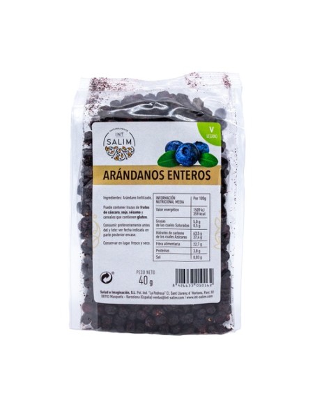 Arándano entero 40 g (Arándanos) Int-Salim
