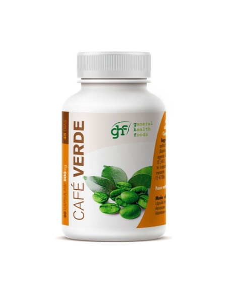 Café verde cápsulas 90 cápsulas de 600mg GHF