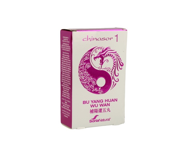 Chinasor 01 Bu Yang Huang Wu Wan 30 comprimidos Soria Natural