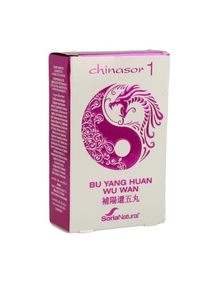 Chinasor 01 Bu Yang Huang Wu Wan 30 comprimidos Soria Natural