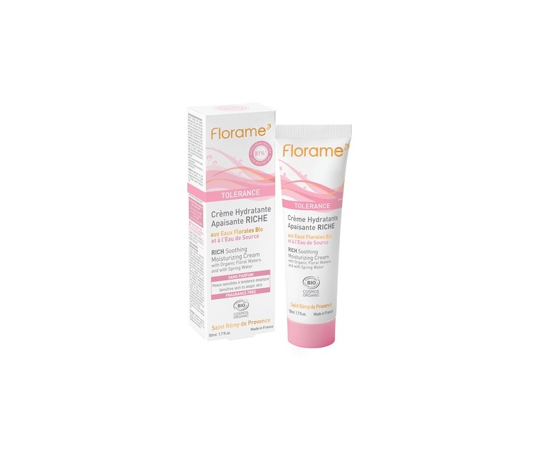 Crema hidratante calmante 50 ml Florame